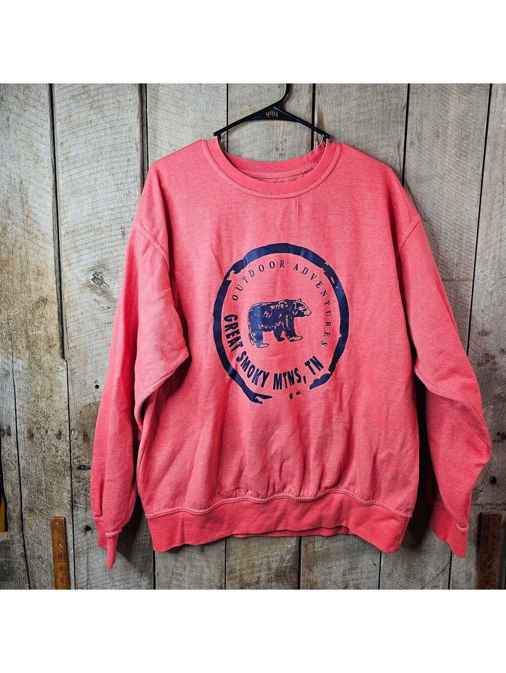 Pacific & Co. Great Smoky Mountains TN Bear Sweatshirt Men's X-Large Red